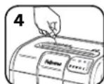 FELLOWES Powershred 84Ci - TO CLEAN THE SENSORS - 4