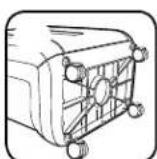 FELLOWES Powershred 84Ci - CASTER INSTALLATION - 5
