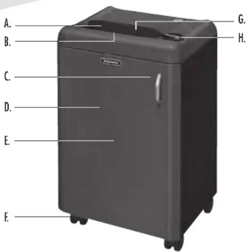 FELLOWES Fortishred HS440 - PAPEL ATASCADO - 5