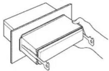 KENWOOD KVT514 - Pour enlever l'unité - 3