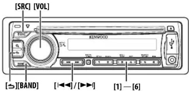 KENWOOD KDCBT645U - Búsqueada directa de disco - 2