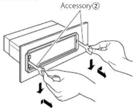 KENWOOD KDCBT645U - Removing the Unit - 1