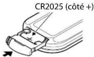 KENWOOD KDCBT645U - Changer la pile de la télécommande - 2