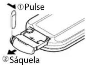 KENWOOD KDCBT645U - Cambio de la pila del mando a distancia - 1