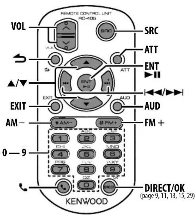 KENWOOD KDCBT645U - DirectAccessTuning - 2