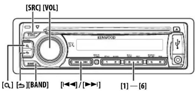 KENWOOD KDCBT645U - Configurer une commande vocale pour la catégorie - 2