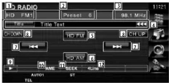 KENWOOD KTCHR200 - Functions While Displaying the Control Screen - 5