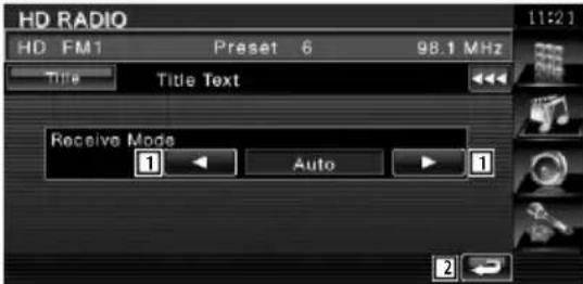KENWOOD KTCHR200 - Receive mode - 2