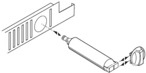 THERMADOR KBUIT4855E - Replacing the Water Filter - 1