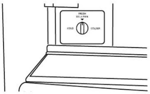 THERMADOR KBUIT4855E - Adjust the Deli Pan Temperature - 1