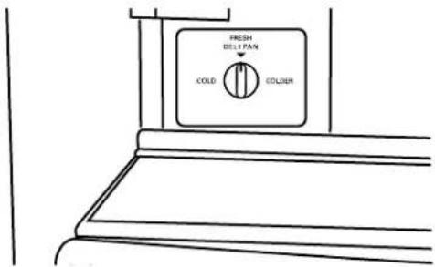 THERMADOR KBUDT4855E - Adjust the Deli Pan Temperature - 1