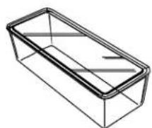 THERMADOR KBUDT4855E - Compartimento de uso general con tapa - 1