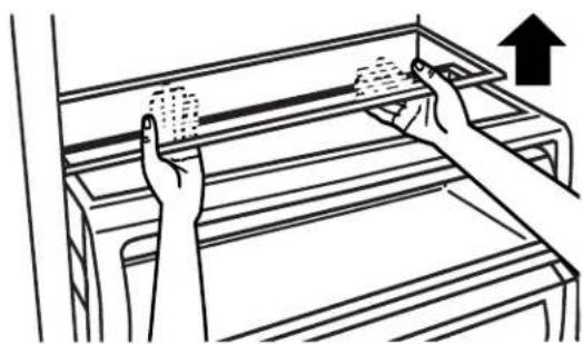 THERMADOR KBUDT4255E - Remove and Replace the Deli Pan Cover - 1