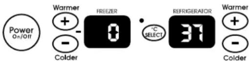 THERMADOR KBUDT4255E - Turning Refrigerator On and Viewing Set Points - 1