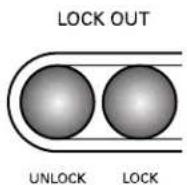 THERMADOR KBUDT4255E - To Lock and Unlock the Dispenser: - 1