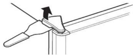 GE GSHS5KGXSS - REMOVE THE REFRIGERATOR DOOR - 1