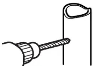 GE GSHS5KGXSS - DRILL THE HOLE FOR THE VALVE - 1