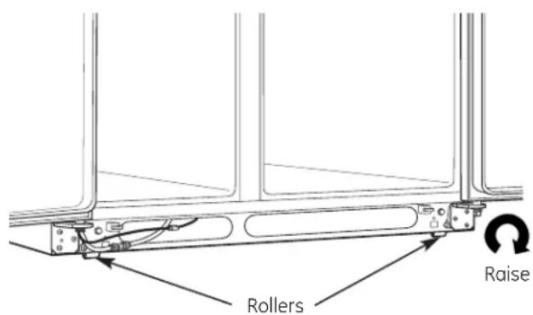 GE GSHS5KGXSS - PUT THE REFRIGERATOR IN PLACE - 1