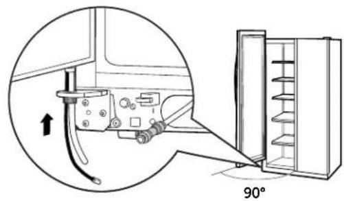 GE GSHS5KGXSS - ENLEVEZ LA PORTE DU COMPARTIMENT CONGÉLATION - 4