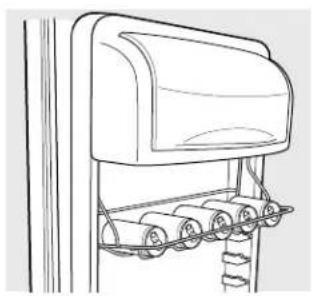 GE GSHS5KGXSS - To remove this type of shelf: - 1