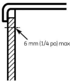GE GSHS5KGXSS - Panneaux de moins de 6 mm (1/4 po) d'épaisseur - 1