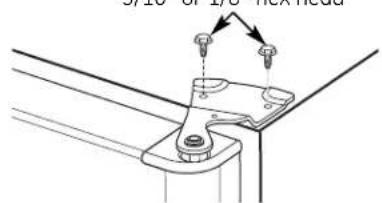 GE GSHS5KGXSS - REMOVE THE FREEZER DOOR - 2