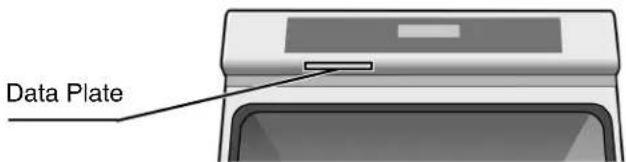 THERMADOR M301ES - Data Plate - 1