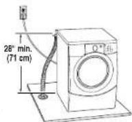 MAYTAG Epic MFW9800TK - Floor drain system (view D) - 2