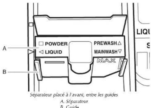 MAYTAG Epic MFW9800TK - Compartment pour détergent du lavage principal - 1