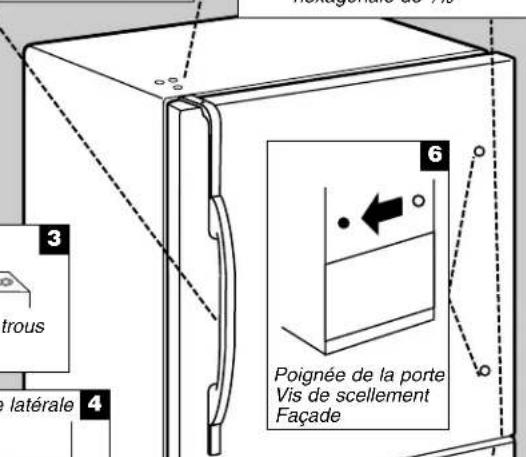 MAYTAG MFD2562VEW - Inversion du sens d'ouverture de la porte (facultatif) - 4