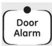 GE GSC22QGTBB - Door Alarm (sur certains modèles) - 1