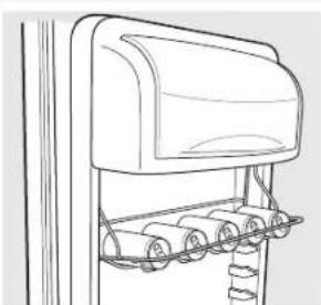 GE GSC22QGTBB - Los entrepaños y recipientes del refrigerador. - 6