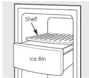 Shelf Ice Bin