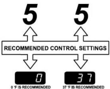 GE GSC22QGTBB - SET THE CONTROLS - 1