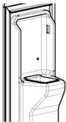 GE GSC22QGTBB - Small Bins - 1
