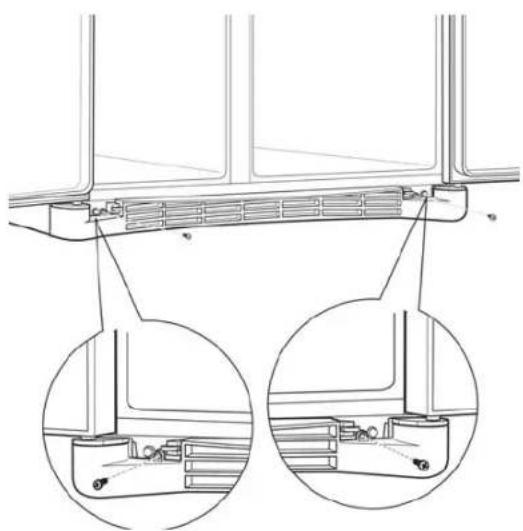GE GSC22QGTBB - ENLEVEZ LA GRILLE DE BASE - 1