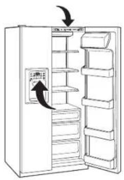 GE GSC22QGTBB - Sobre los controles de temperatura. - 1