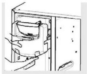 GE GSC22QGTBB - On some models, to access ice or reach the power switch: - 3