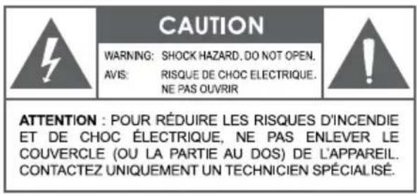 COBY DVD968 - Avis de Sécurité et Réglementation - 1