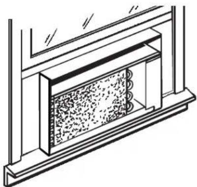 GE AJCS08ACB - REPLACE AIR CONDITIONER IN CASE - 1