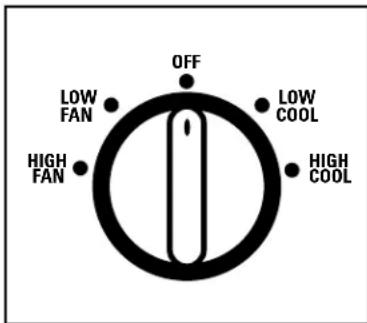 GE AJCS08ACB - Sobre los controlles del acondicionador de aire—modelos con botones de control. - 3
