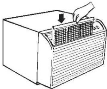 GE AJCS08ACB - Para reemplazar el filtro del aire - 1