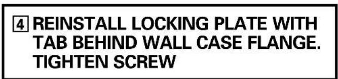 GE AJCS08ACB - INSTALLING A J-MODEL IN AN EXISTING WALL CASE - 4