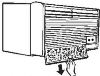 GE AJCS08ACB - Para退还 el bajo de aire, en otheros modelos: - 1