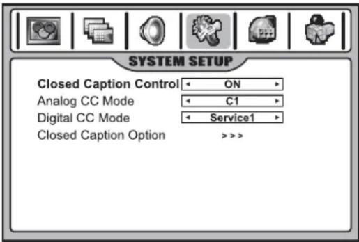 INSIGNIA NS42LCD - Pour configurer les Sous-titres codés : - 1