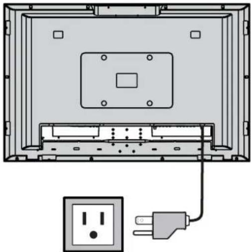 INSIGNIA NS42LCD - To connect your TV to a power outlet: - 1