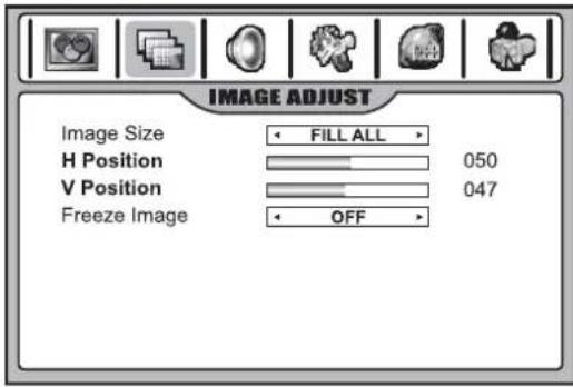 INSIGNIA NS42LCD - To adjust the screen position: - 1