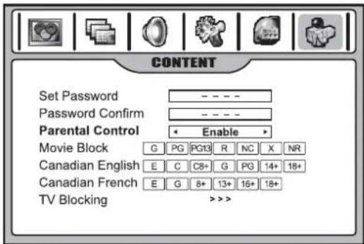 INSIGNIA NS42LCD - Enabling Parental Controls - 1