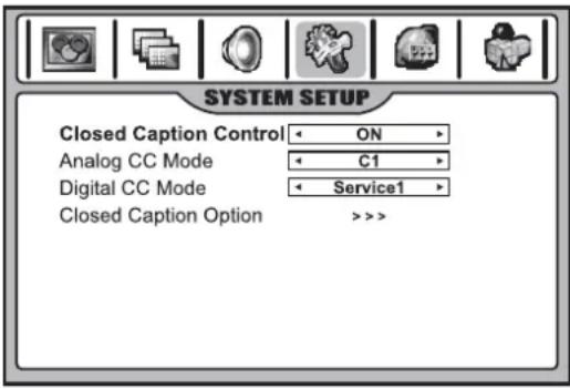 INSIGNIA NS42LCD - Para configurar los subtítulos optativos: - 1