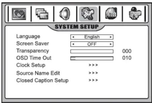 INSIGNIA NS42LCD - Para cambiar ajustes del sistema: - 1